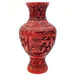 Cinnabar Vase