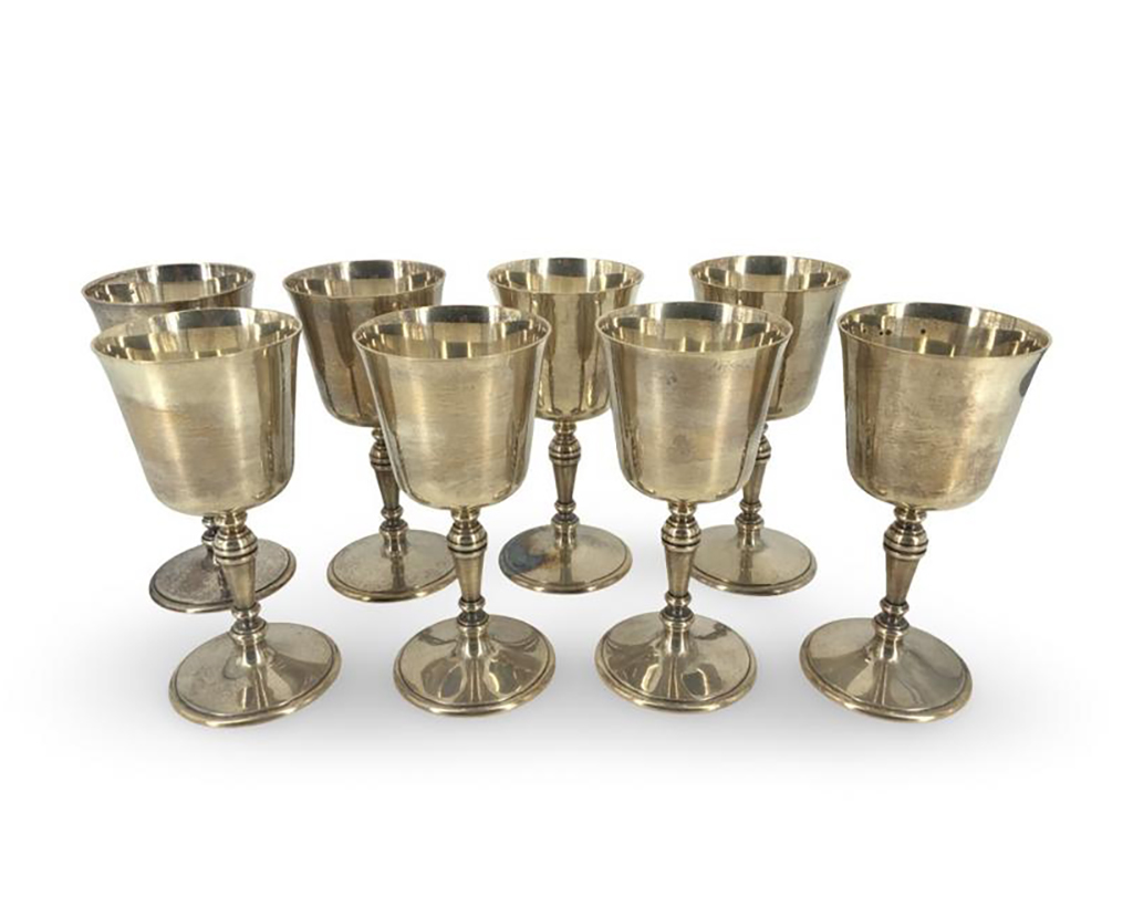 Vintage Silver Goblets