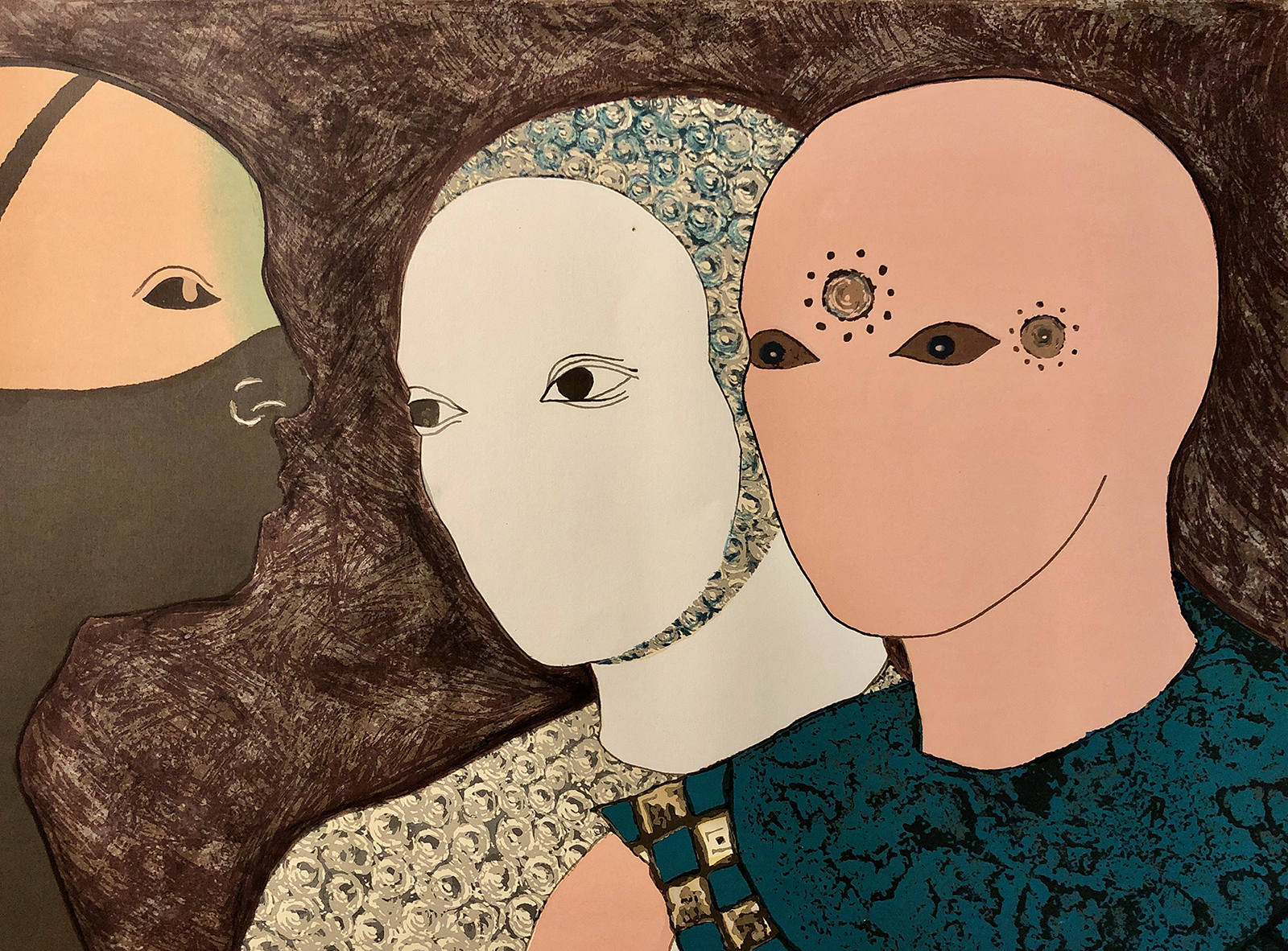Belkis Ayon Offset Lithograph Fine Art Print