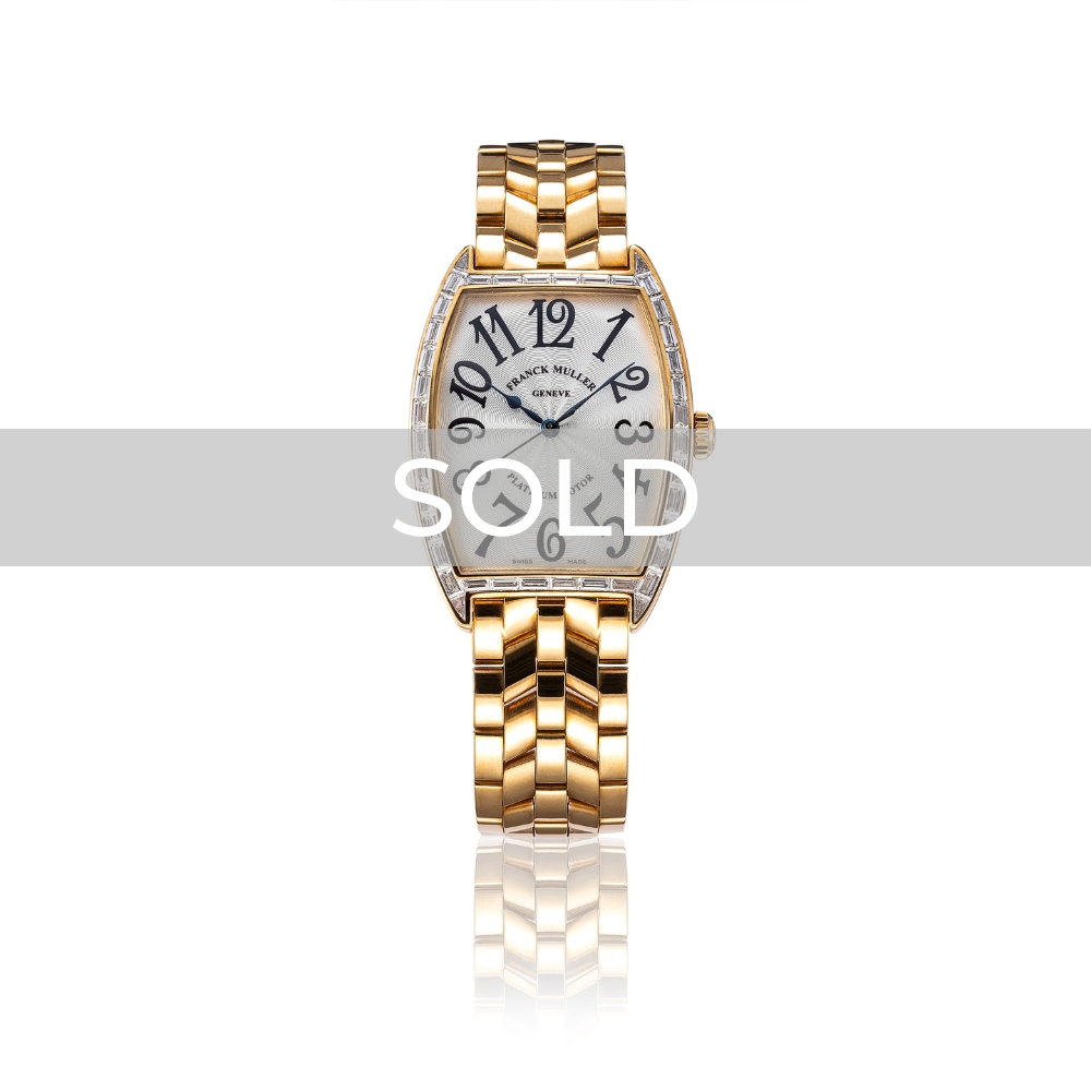 Franck Muller Cintrée Curvex Yellow Gold