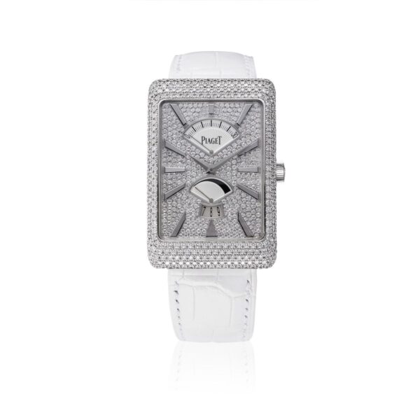 Piaget Black tie wristwatch full diamond set