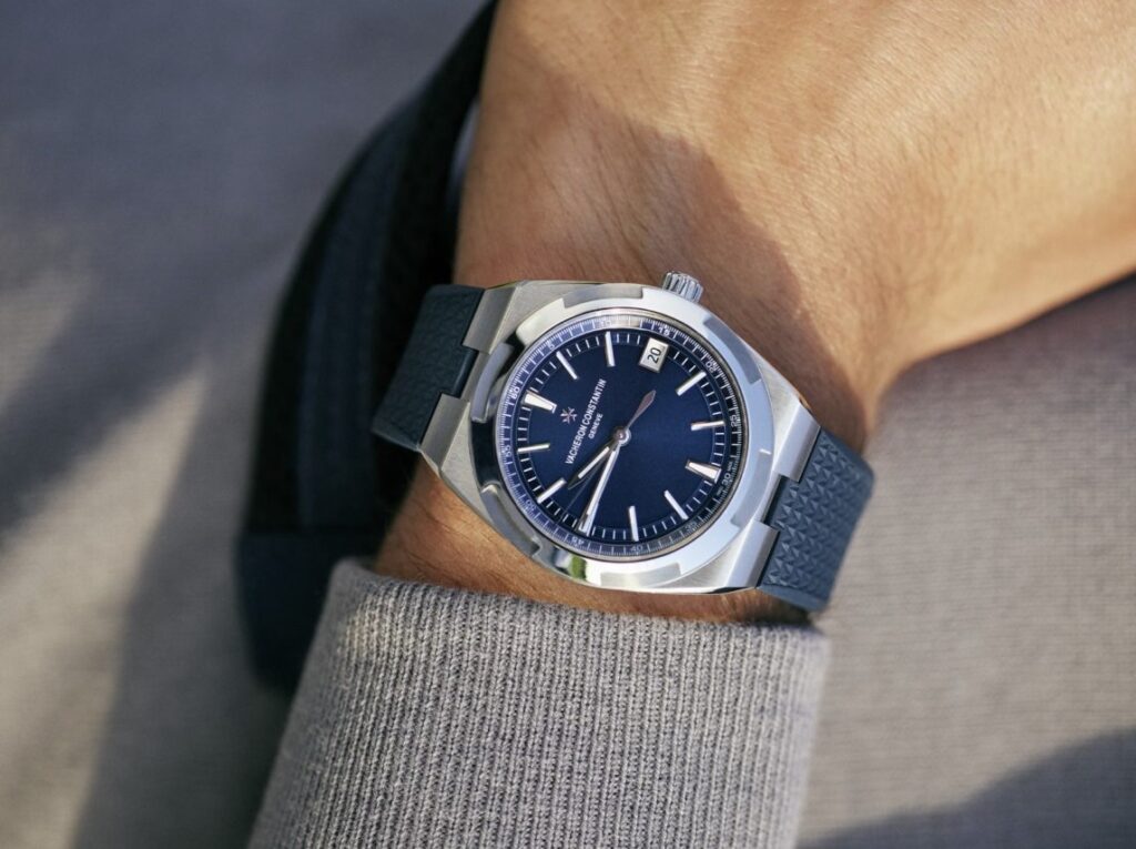 The Overseas collection is known for its sporty and versatile style.