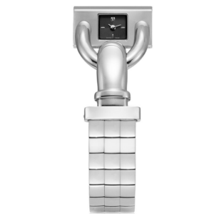 VAN CLEEF & ARPELS STEEL BRACELET WATCH CIRCA 2015