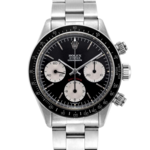 ROLEX DAYTONA 'BIG RED' STAINLESS STEEL CIRCA 1980