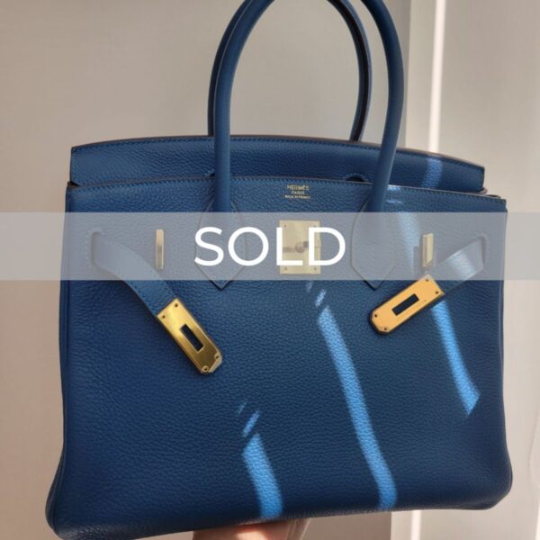 Hermès Birkin 30 Togo Gold Hardware