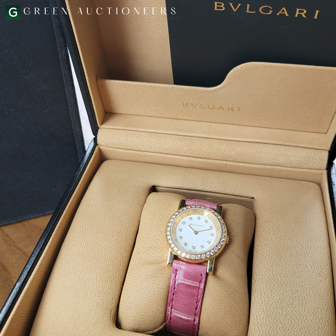 Bvlgari Anfiteatro 18K Yellow Gold with Diamond Index