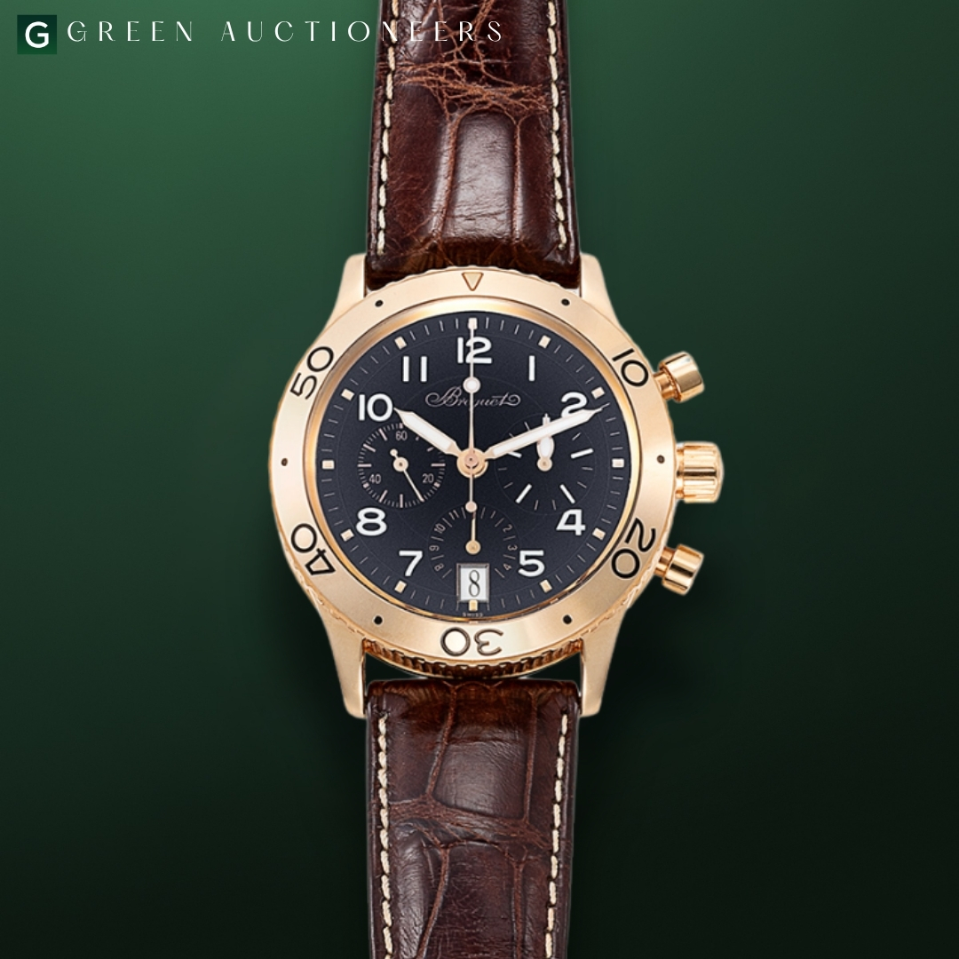 Breguet Type XX Wristwatch in 18k Pink Gold