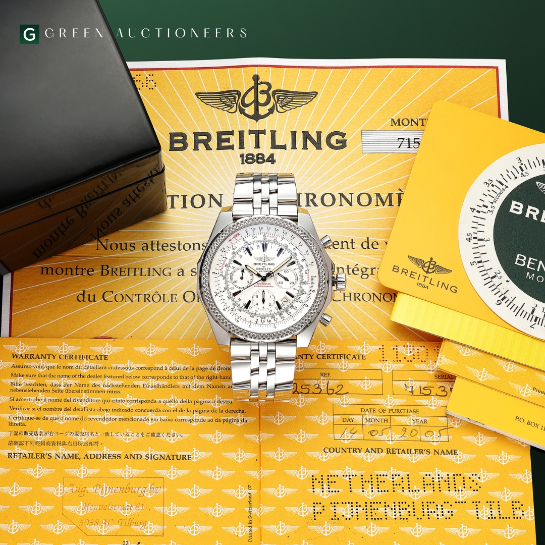 Breitling for Bentley Bracelet Watch in Stainless Steel