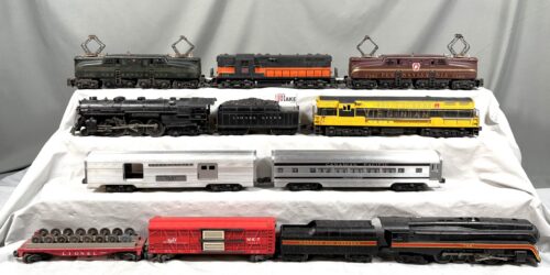 Postwar Lionel F3s GG1 Geep