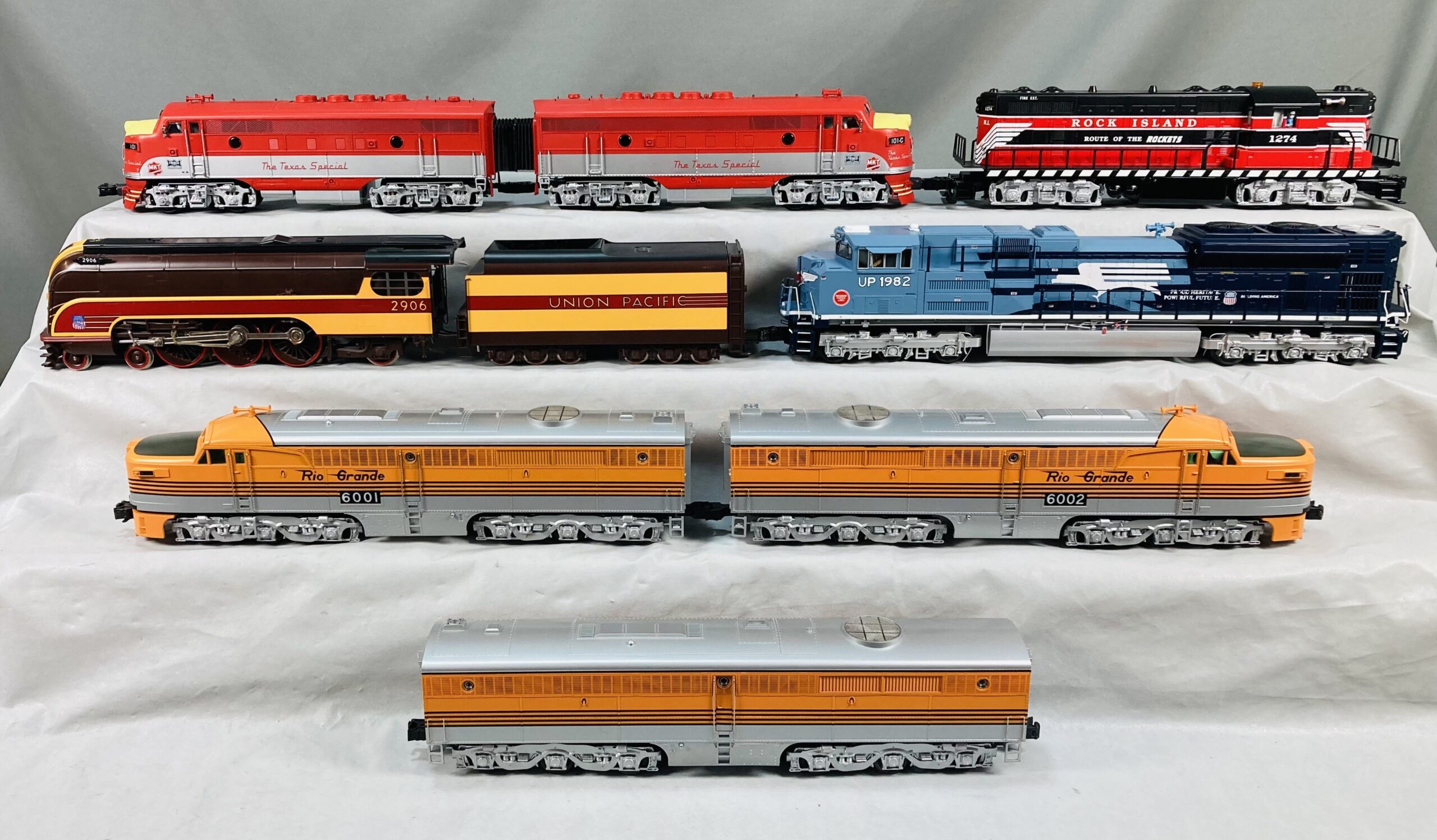 Modern MTH & Lionel LTI O Gauge & Standard Gauge Trains