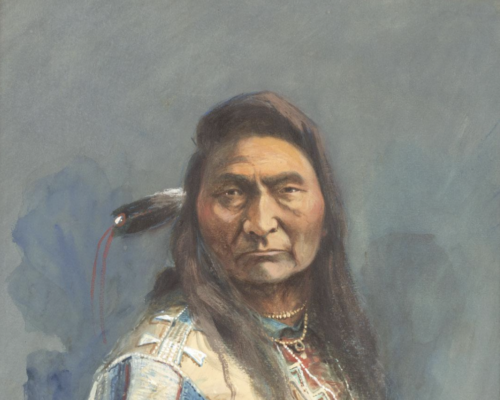 EDGAR SAMUEL PAXSON (1852-1919), CHIEF JOSEPH