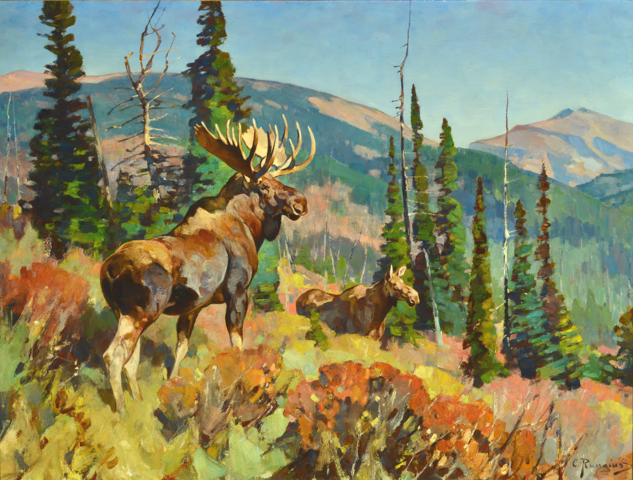 Rungius-Carl-1869-1959-Moose
