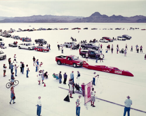 Edward Burtynsky (1955- ) Bonneville #1, Bonneville Salt Flats, Utah, USA, 2008