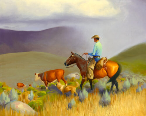 Gerard Curtis Delano (1890-1972) Colorado Oil On Canvas 30 X 36