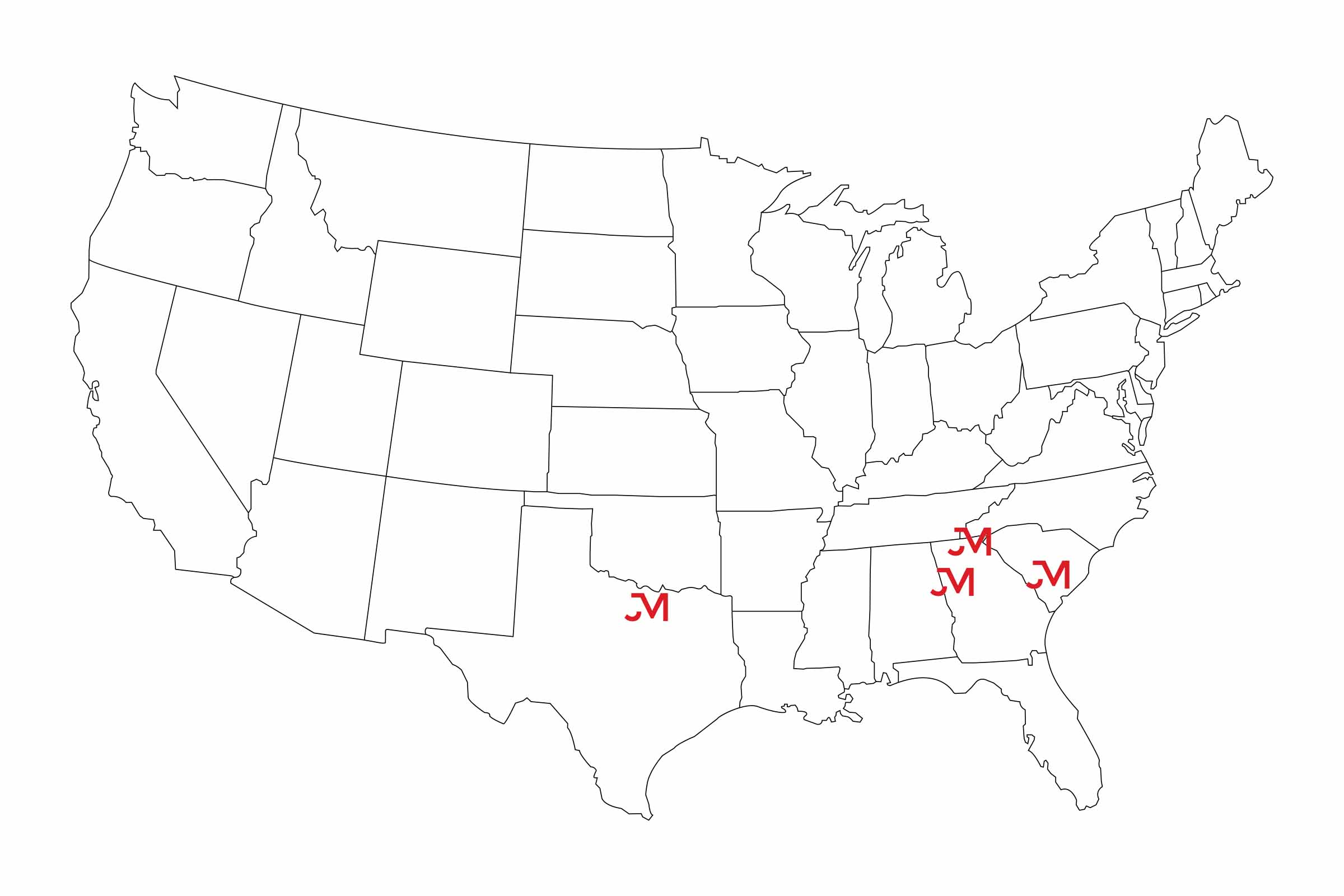 Four Joey Martin Auctioneers LLC locations to serve you