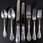 Tiffany ‘Audubon Birds’ Pattern Sterling Silver Flatware Service. Sold For $15,625